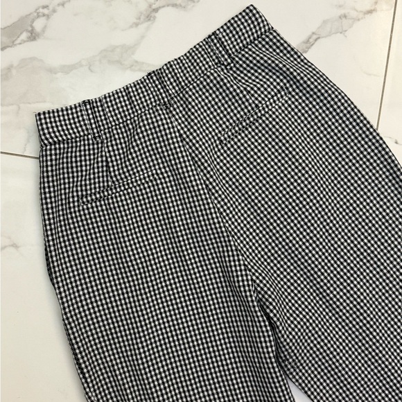 Zara Black and White Checkered Pants Size XS - Picture 3 of 6